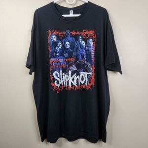 Slipknot 2024 Here Comes The Pain 25th Anniversary Tour Double Sided SS Tee 2XL